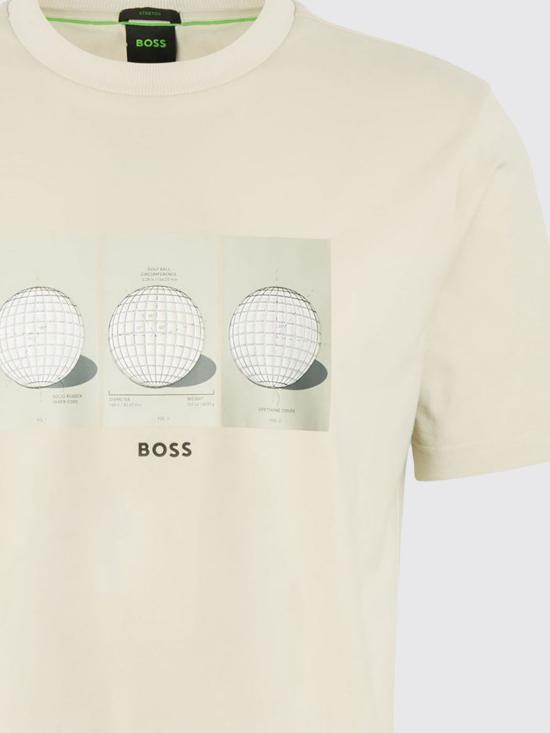 26SS 보스 반팔 티셔츠 50559353 272 Beige - BOSS
