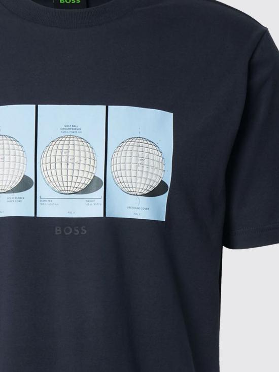 26SS 보스 반팔 티셔츠 50559353 402 Blue - BOSS