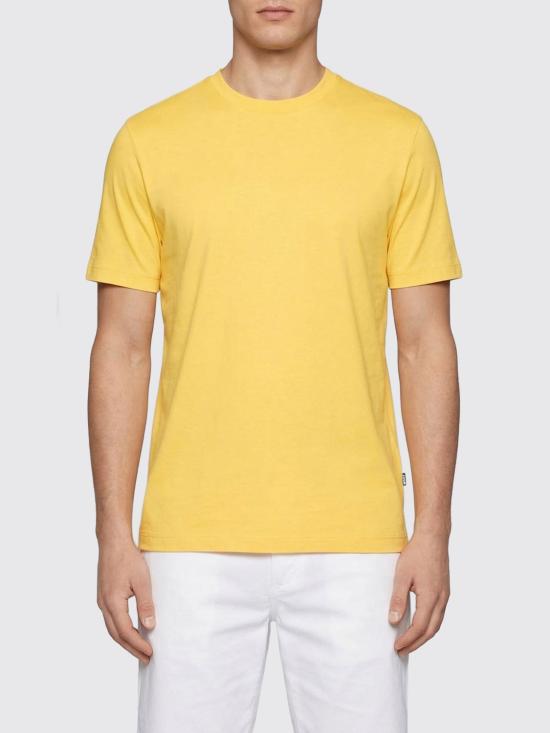 26SS 보스 반팔 티셔츠 50468347 755 Yellow