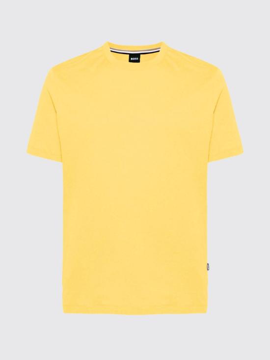 26SS 보스 반팔 티셔츠 50468347 755 Yellow - BOSS