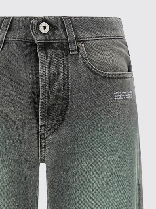 26SS 오프화이트 데님 팬츠 OWYA069S26DEN003 1101 Grey - OFF WHITE