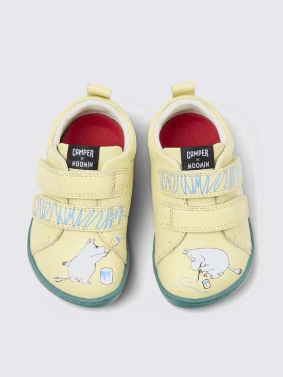 26SS [키즈] 캠퍼 스니커즈 K800405 059 TWINS 0 Yellow - CAMPER