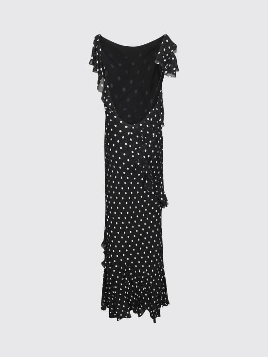 26SS 셀프 포트레이트 롱 원피스 SS26176XB Black - SELF PORTRAIT