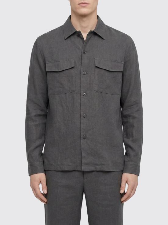 26SS 빈스 긴팔 셔츠 M15161606 037SLA Grey