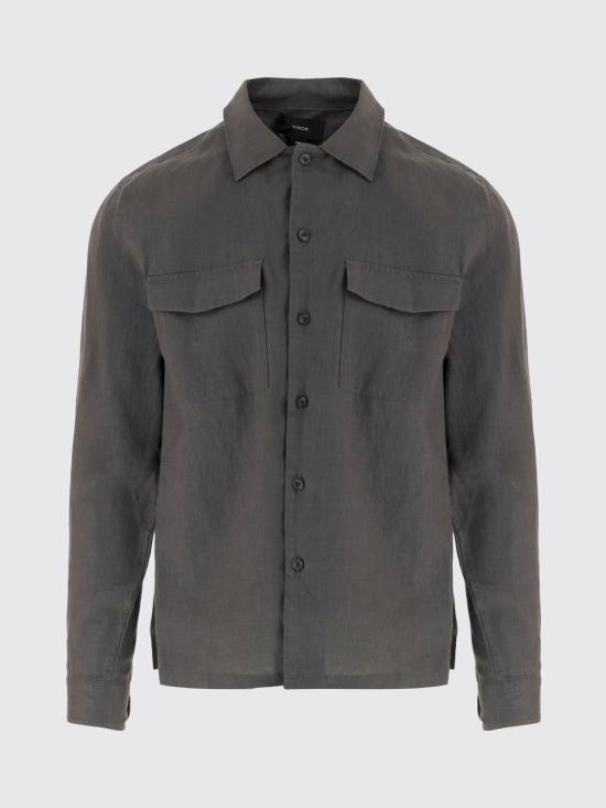 26SS 빈스 긴팔 셔츠 M15161606 037SLA Grey - VINCE