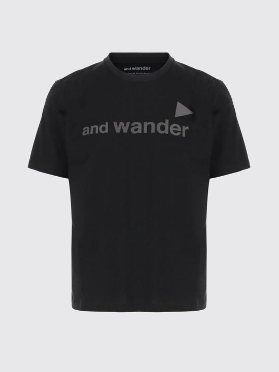 26SS 앤드원더 반팔 티셔츠 5746184074 010 Black - AND WANDER