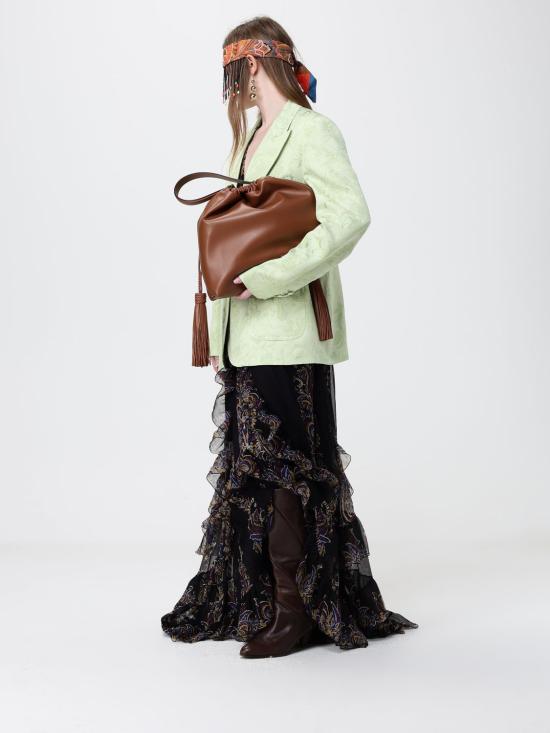 26SS 에트로 토트백 WP1B0036AP466 M0650 Brown - ETRO