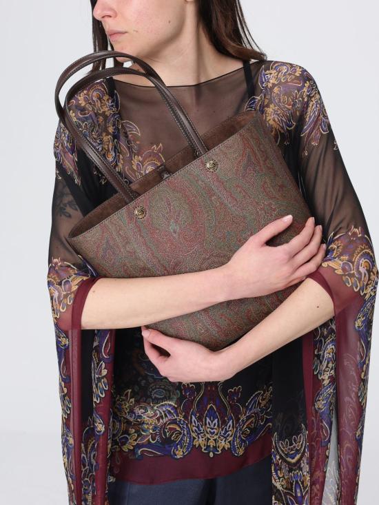 26SS 에트로 숄더백 WP1D0025AA001 M0019 Brown - ETRO