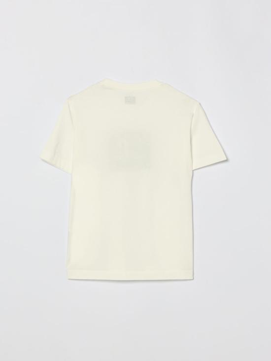26SS [키즈] 씨피 컴퍼니 티셔츠 CMM00TLAA17 10135 White - C.P. COMPANY