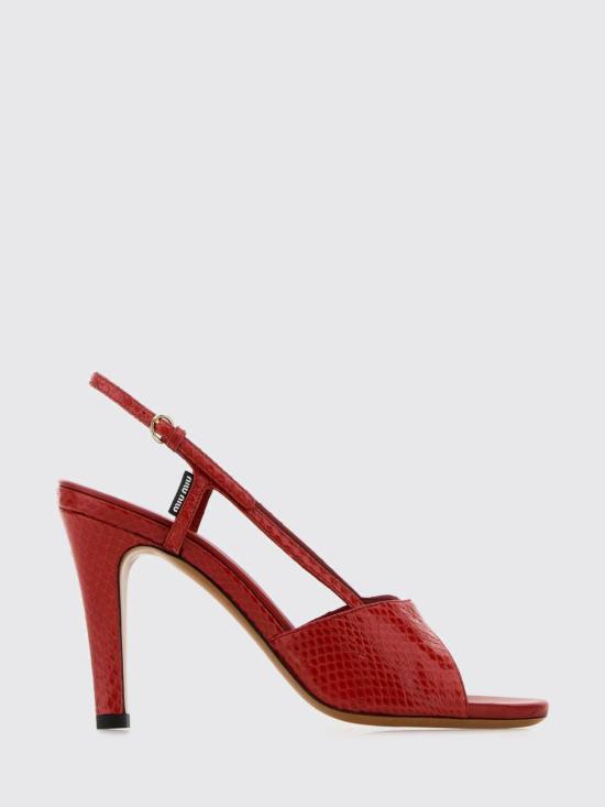 26SS 미우미우 힐/펌프스 5X547EF0850XP F0011 Red