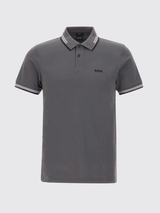 26SS 보스 폴로 티셔츠 50506193 071 Grey 1 - BOSS