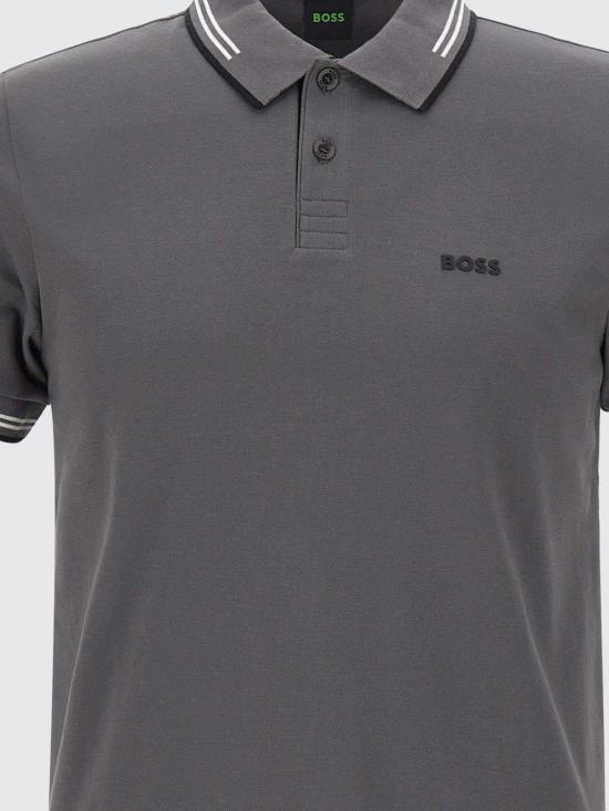 26SS 보스 폴로 티셔츠 50506193 071 Grey 1 - BOSS