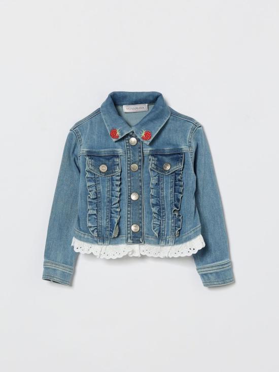 26SS [키즈] 모나리자 데님 자켓 39G1037017 0062 Grey