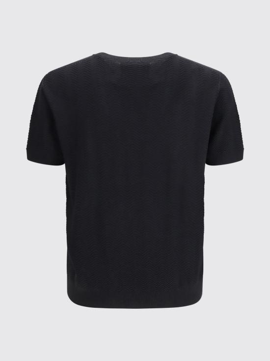 26SS 조르지오 아르마니 스웨터 GM003132AF24705 UC001 Black - GIORGIO ARMANI