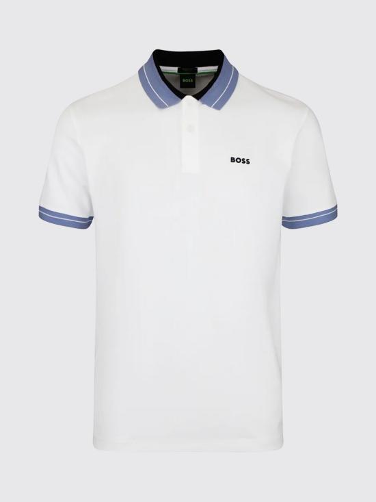 26SS 보스 폴로 티셔츠 50559369 100 White - BOSS