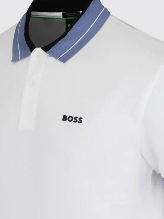 26SS 보스 폴로 티셔츠 50559369 100 White - BOSS