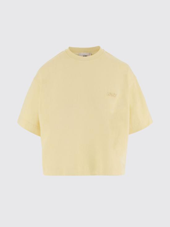 26SS 오트리 반팔 티셔츠 TSPW052L Yellow - AUTRY