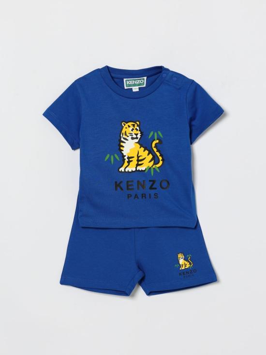 26SS [키즈] 겐조 트레이닝 웨어 K61867 871 Blue