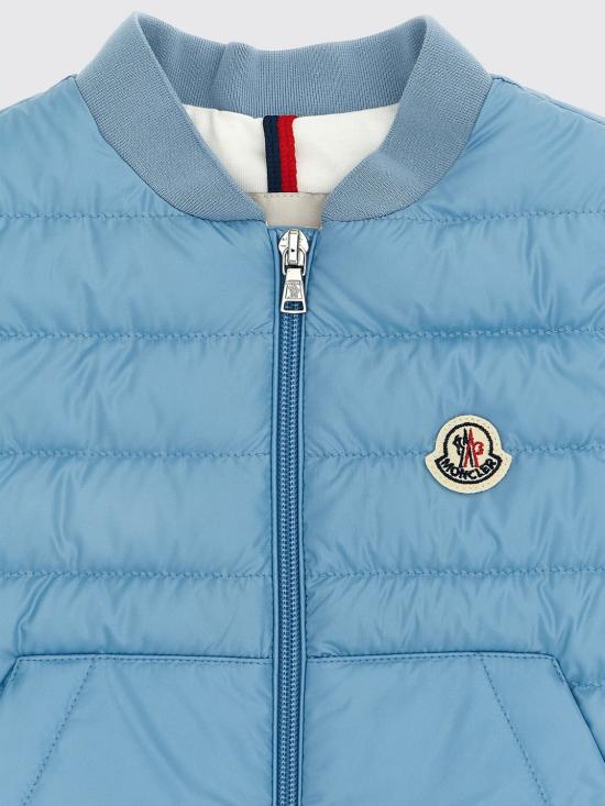 26SS [키즈] 몽클레어 베스트 1A00017597YX 71P Blue - MONCLER