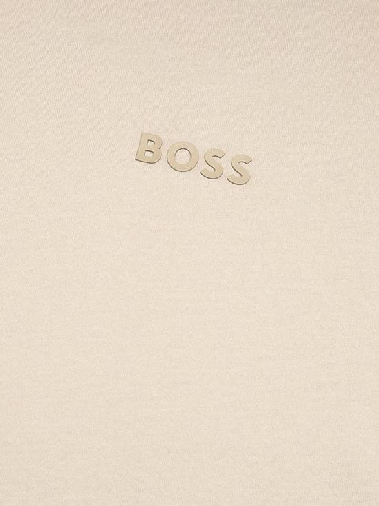 26SS 보스 반팔 티셔츠 50519368 272 Beige - BOSS