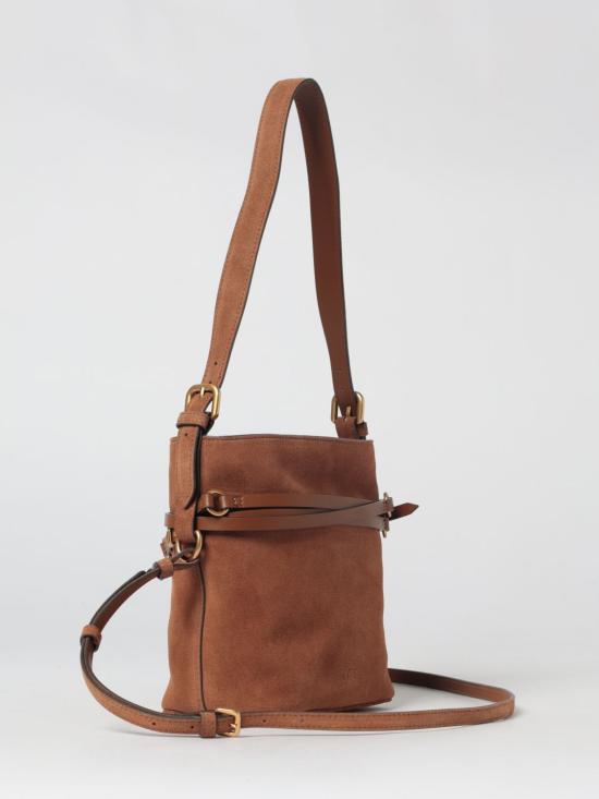 26SS 핑코 숄더백 106340A0F6 L17Q Brown - PINKO