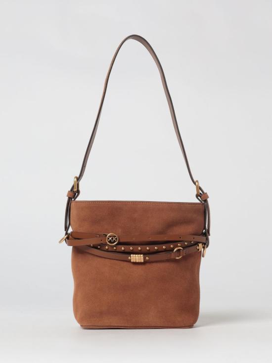 26SS 핑코 숄더백 106340A0F6 L17Q Brown