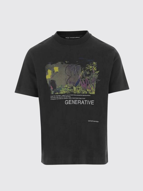 26SS 앤드원더 반팔 티셔츠 5746184080 010 Black - AND WANDER