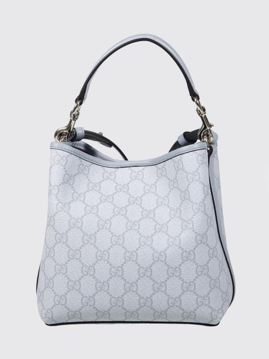 26SS 구찌 GG 엠블럼 스몰 버킷백 815118FAD6L 4943 Blue - GUCCI