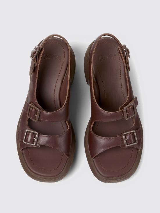 26SS 캠퍼 샌들 K201874 003 THELMA SANDAL 0 Brown - CAMPER