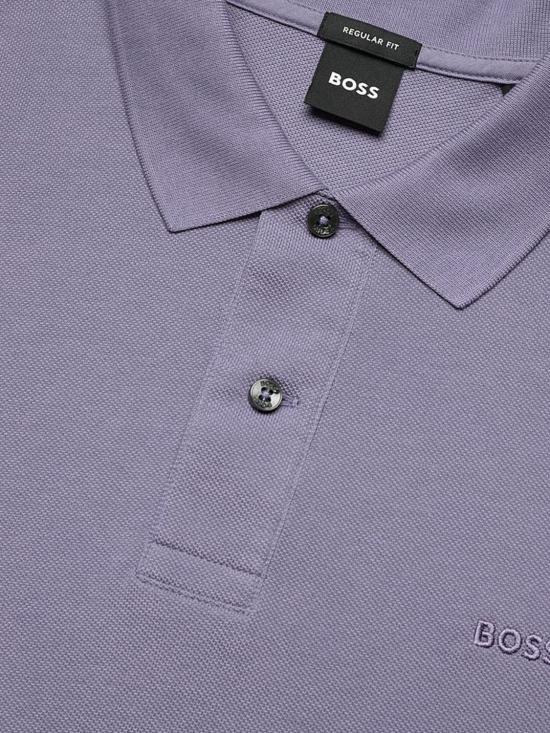 26SS 보스 폴로 티셔츠 50553564 510 Lilac - BOSS