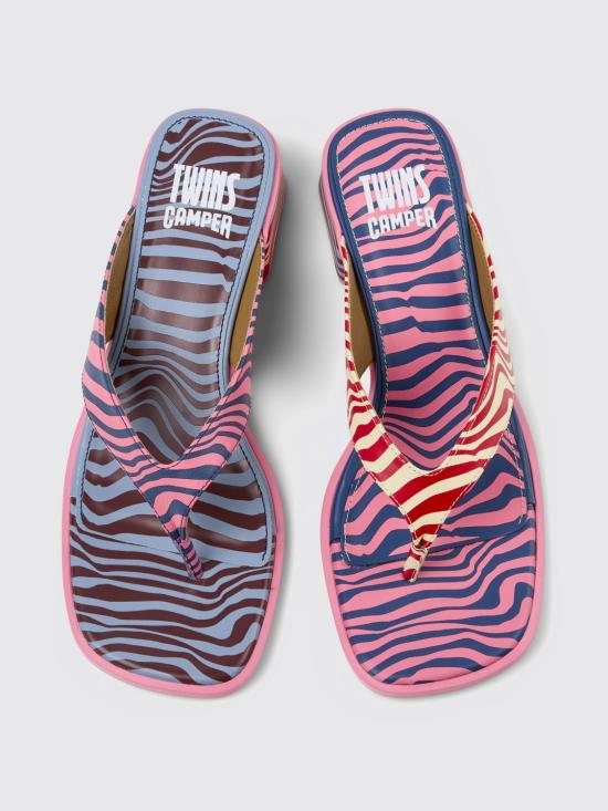 26SS 캠퍼 뮬/슬리퍼 K201912 002 TWINS 0 Multicolor - CAMPER