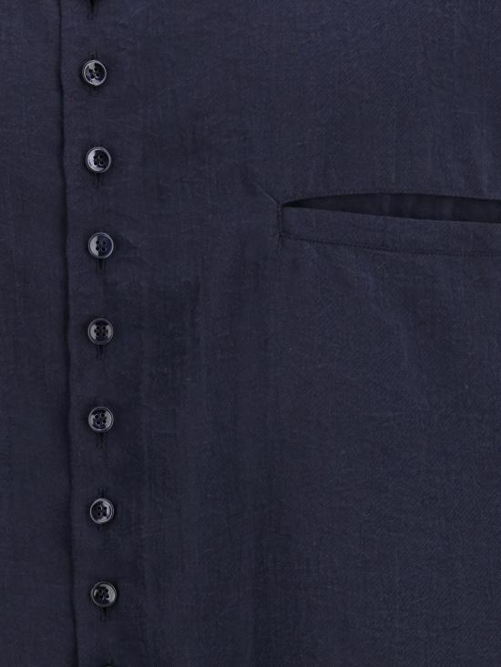 26SS 조르지오 아르마니 긴팔 셔츠 GM003501TE10081 UB102 Blue - GIORGIO ARMANI