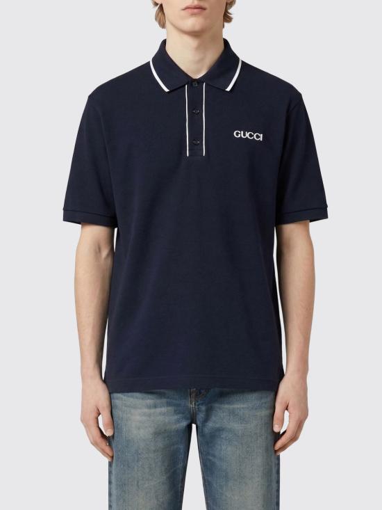 26SS 구찌 폴로 티셔츠 806250XJHH6 4003 Navy