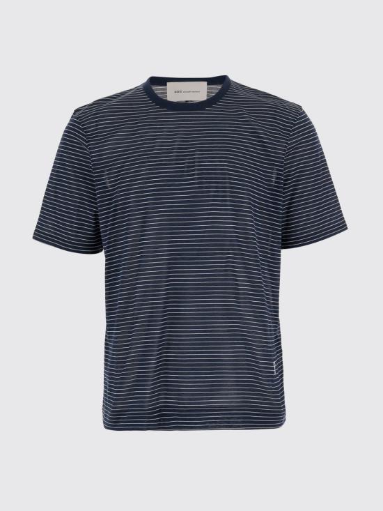 26SS 아미 반팔 티셔츠 HTS367JE0212 A044 Blue - AMI