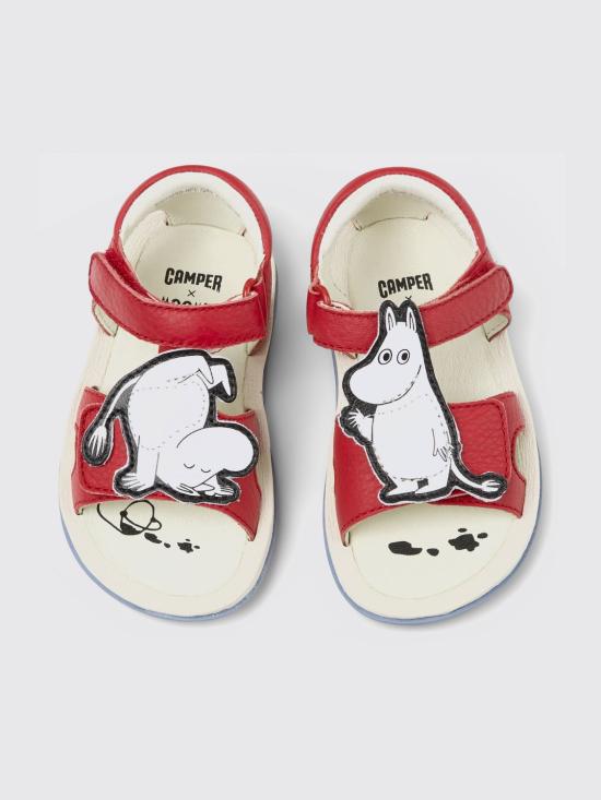 26SS [키즈] 캠퍼 스니커즈 K800698 001 TWINS 0 Red - CAMPER