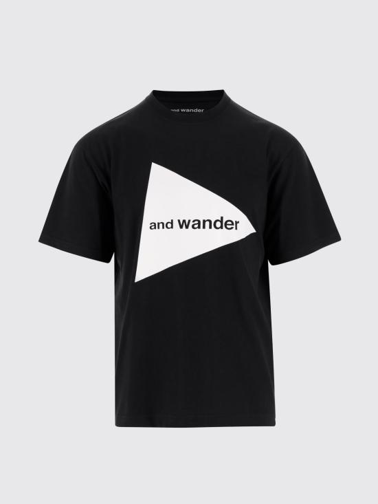 26SS 앤드원더 반팔 티셔츠 5746984076 010 Black - AND WANDER