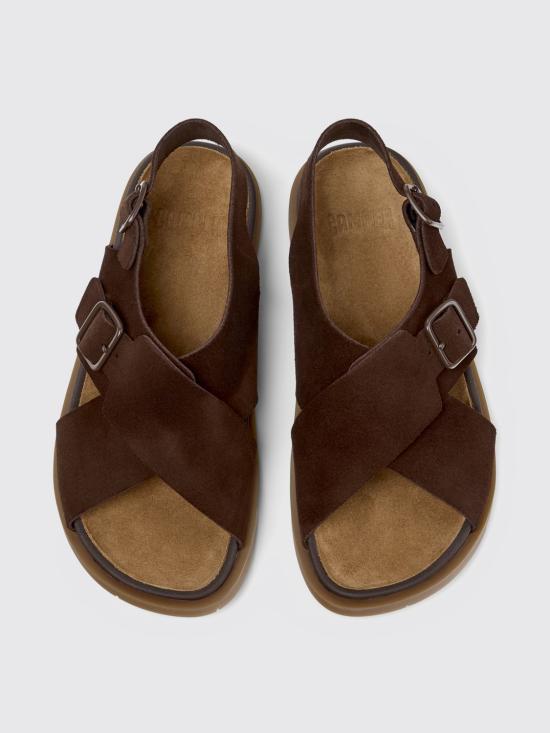 26SS 캠퍼 샌들 K201880 001 LLUC SANDAL 0 Brown - CAMPER