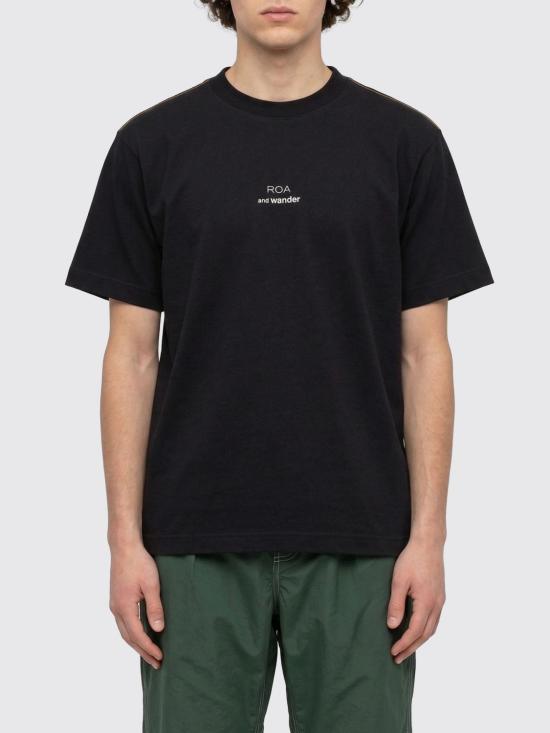 26SS 앤드원더 반팔 티셔츠 5746184517 010 Black