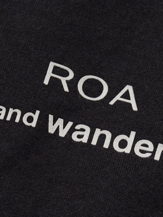 26SS 앤드원더 반팔 티셔츠 5746184517 010 Black - AND WANDER