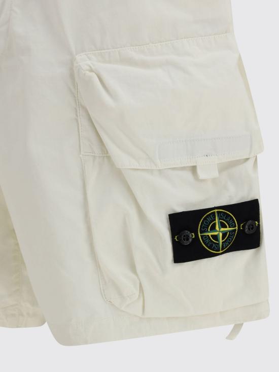26SS 스톤 아일랜드 숏팬츠 L100009S0318 V0093 Ivory - STONE ISLAND