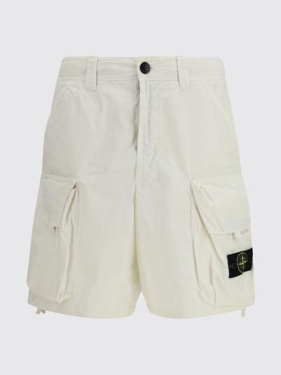 26SS 스톤 아일랜드 숏팬츠 L100009S0318 V0093 Ivory - STONE ISLAND