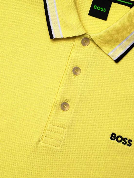 26SS 보스 폴로 티셔츠 50469055 739 Ocher - BOSS