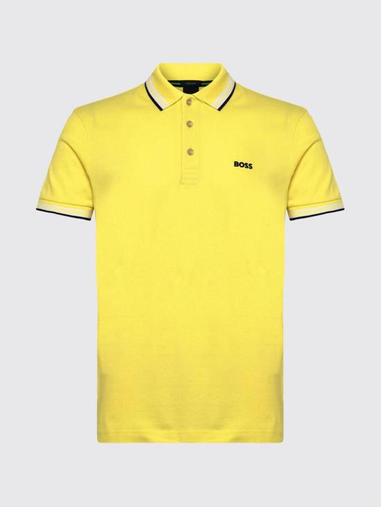26SS 보스 폴로 티셔츠 50469055 739 Ocher - BOSS
