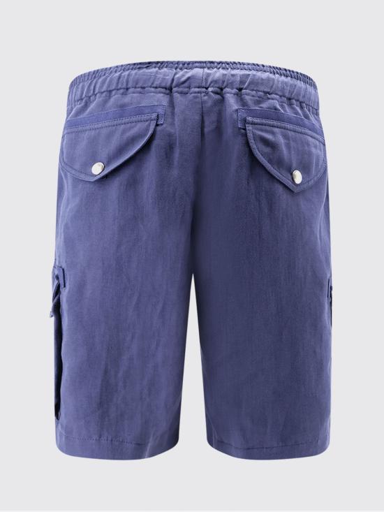 26SS 브루넬로 쿠치넬리 숏팬츠 MH255U0025 C2443 Blue - BRUNELLO CUCINELLI