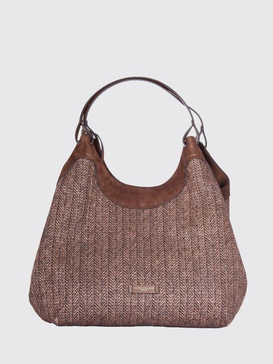 26SS 지아니 끼아리니 숄더백 BS12340COMMPGLSPG 13840 Brown