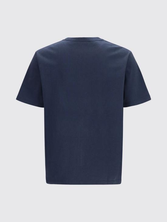 26SS 메종키츠네 폭스 헤드 컴포트 티셔츠 PM00108KJ7025 0413 Navy - MAISON KITSUNE