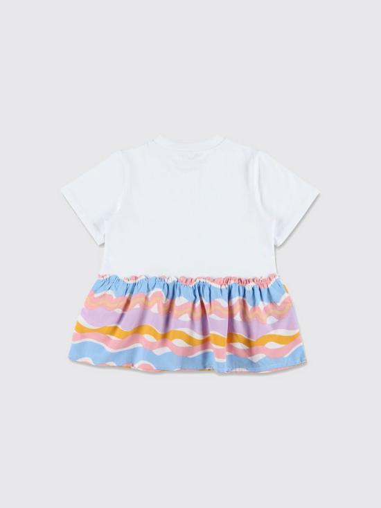 26SS [키즈] 스텔라 맥카트니 티셔츠 TY8A71Z0434 100 White - STELLA MCCARTNEY