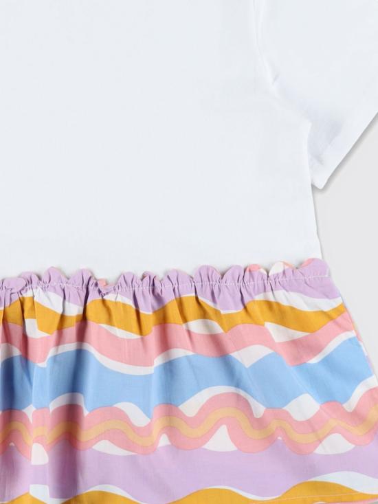 26SS [키즈] 스텔라 맥카트니 티셔츠 TY8A71Z0434 100 White - STELLA MCCARTNEY