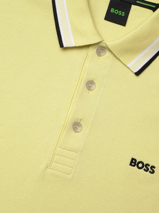 26SS 보스 폴로 티셔츠 50469055 758 Yellow - BOSS