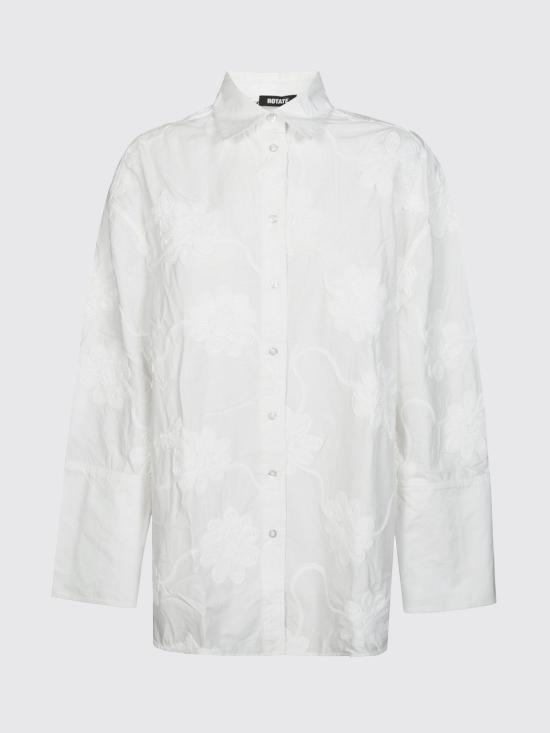 26SS 로테이트 셔츠 115558 400 White - ROTATE